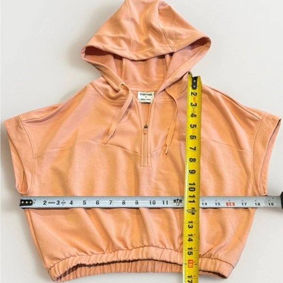 Women’s Gymshark Cropped Sweatshirt Hoodie. Small - Picture 3 of 6